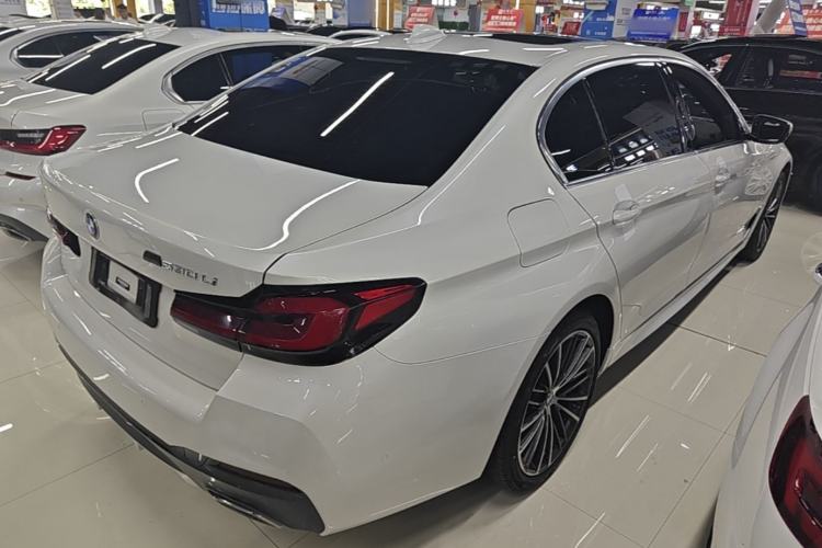 Used BMW 5 Series 2022 Restyled 530Li Leading Edition M Sport Package Rear Right 45 Deg