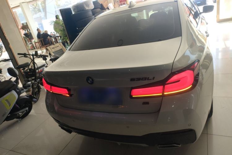 Used BMW 5 Series 2022 Second Facelift 530Li Leading Edition M Sport Package Rear