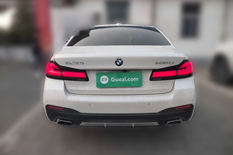 Used BMW 5 Series 2022 Second Facelift 530Li Luxury Version M Sport Package Rear