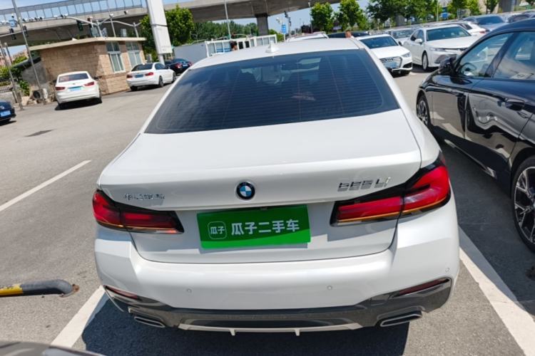 Used BMW 5 Series 2022 Second Facelift 525Li M Sport Package Rear