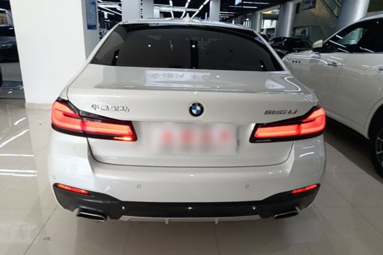 Used BMW 5 Series 2022 Second Facelift 525Li M Sport Package Rear