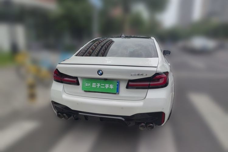 Used BMW 5 Series 2022 Second Facelift 530Li Luxury Version M Sport Package Rear