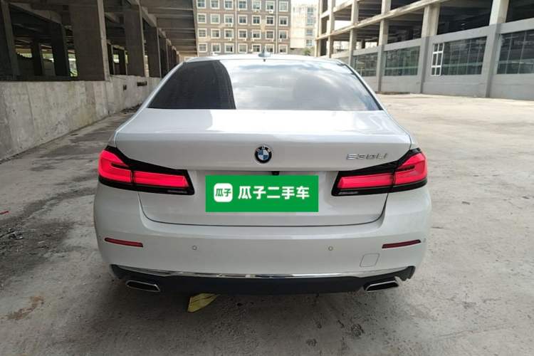 Used BMW 5 Series 2022 Second Facelift 525Li Luxury Package Rear