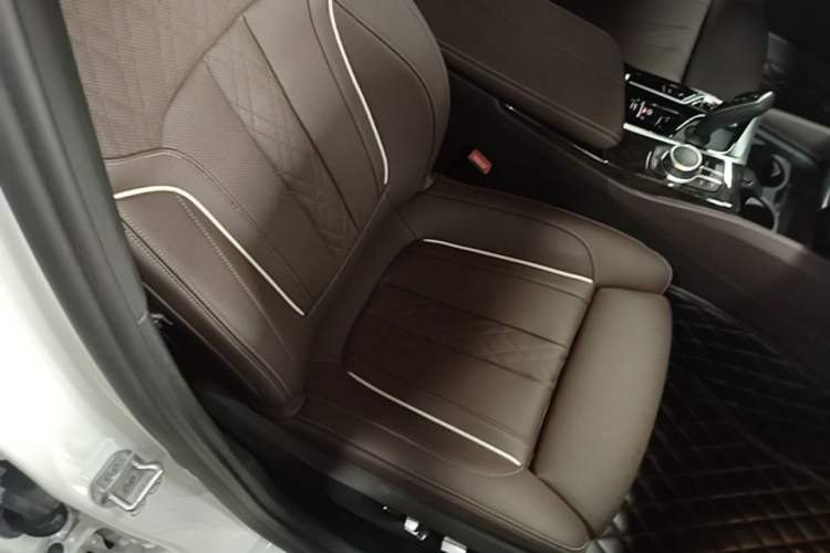 Used BMW 5 Series 2022 Second Facelift 530Li Luxury Version M Sport Package Right Front Seat