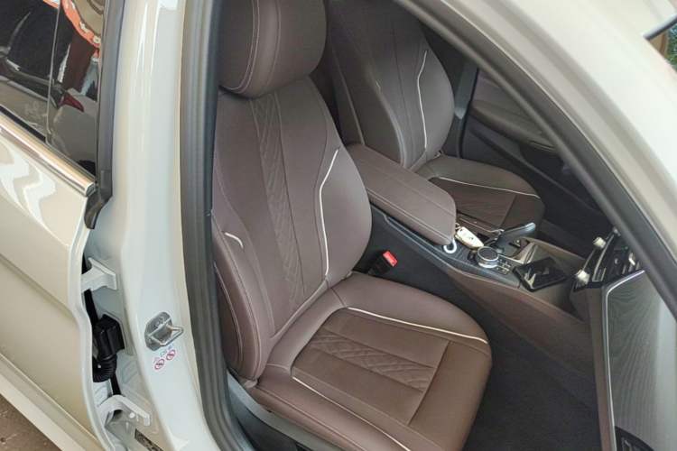 Used BMW 5 Series 2022 Second Facelift 530Li Leading Edition M Sport Package Right Front Seat