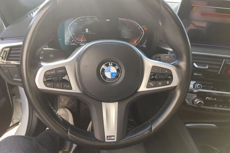 Used BMW 5 Series 2022 Second Facelift 525i M Sport Package Steering Wheel
