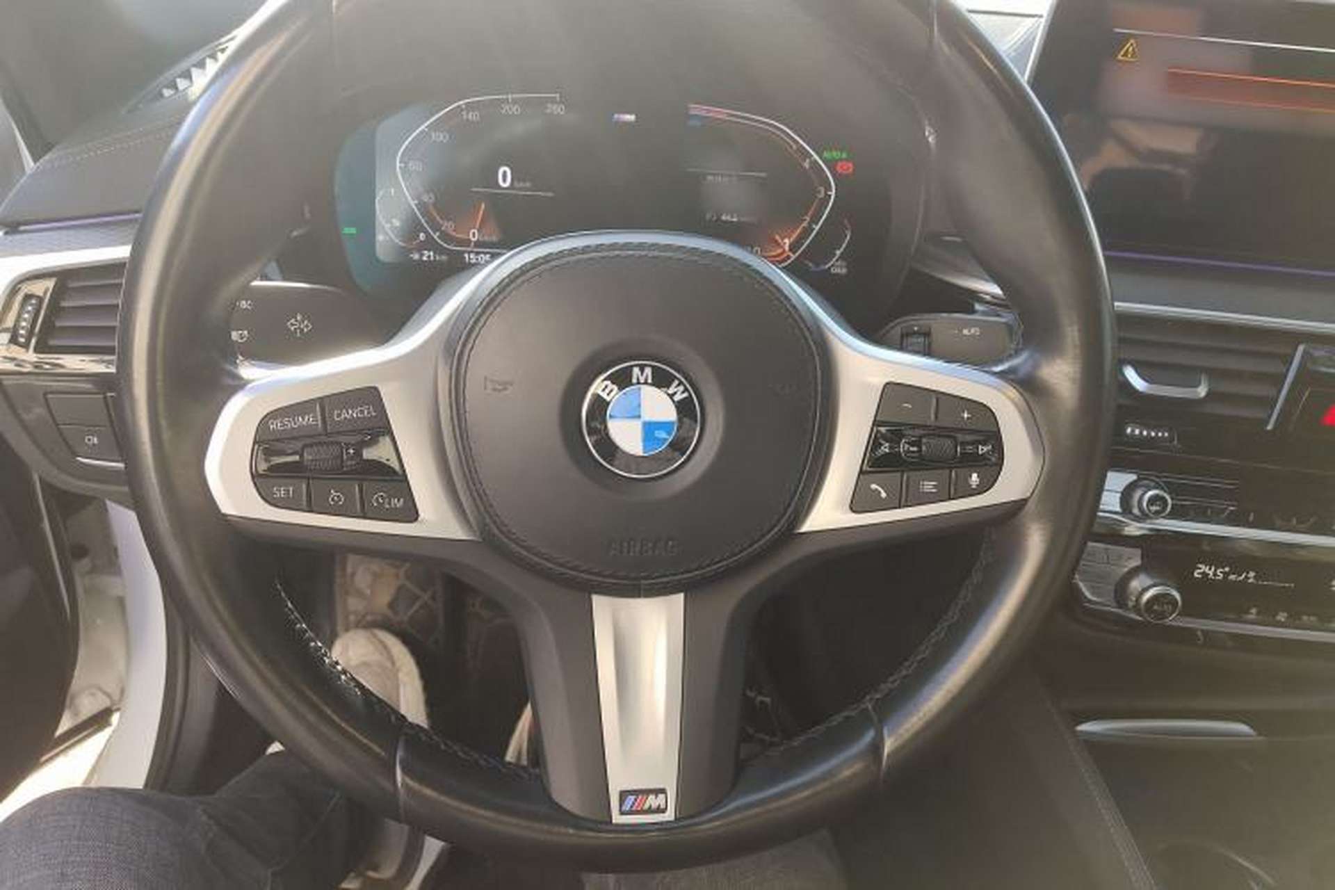 Used BMW 5 Series 2022 Second Facelift 525i M Sport Package Steering Wheel