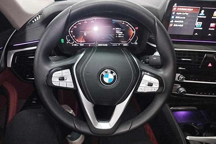 Used BMW 5 Series 2022 Second Facelift 525Li Luxury Package Steering Wheel
