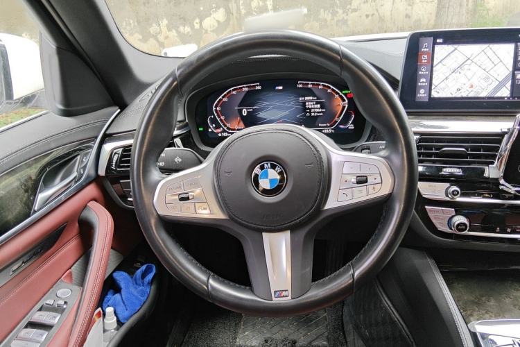 Used BMW 5 Series 2022 Second Facelift 525Li Luxury Package Steering Wheel
