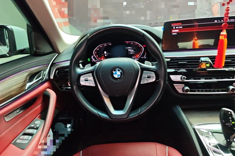 Used BMW 5 Series 2022 Updated 530Li Leading Edition Luxury Package Steering Wheel