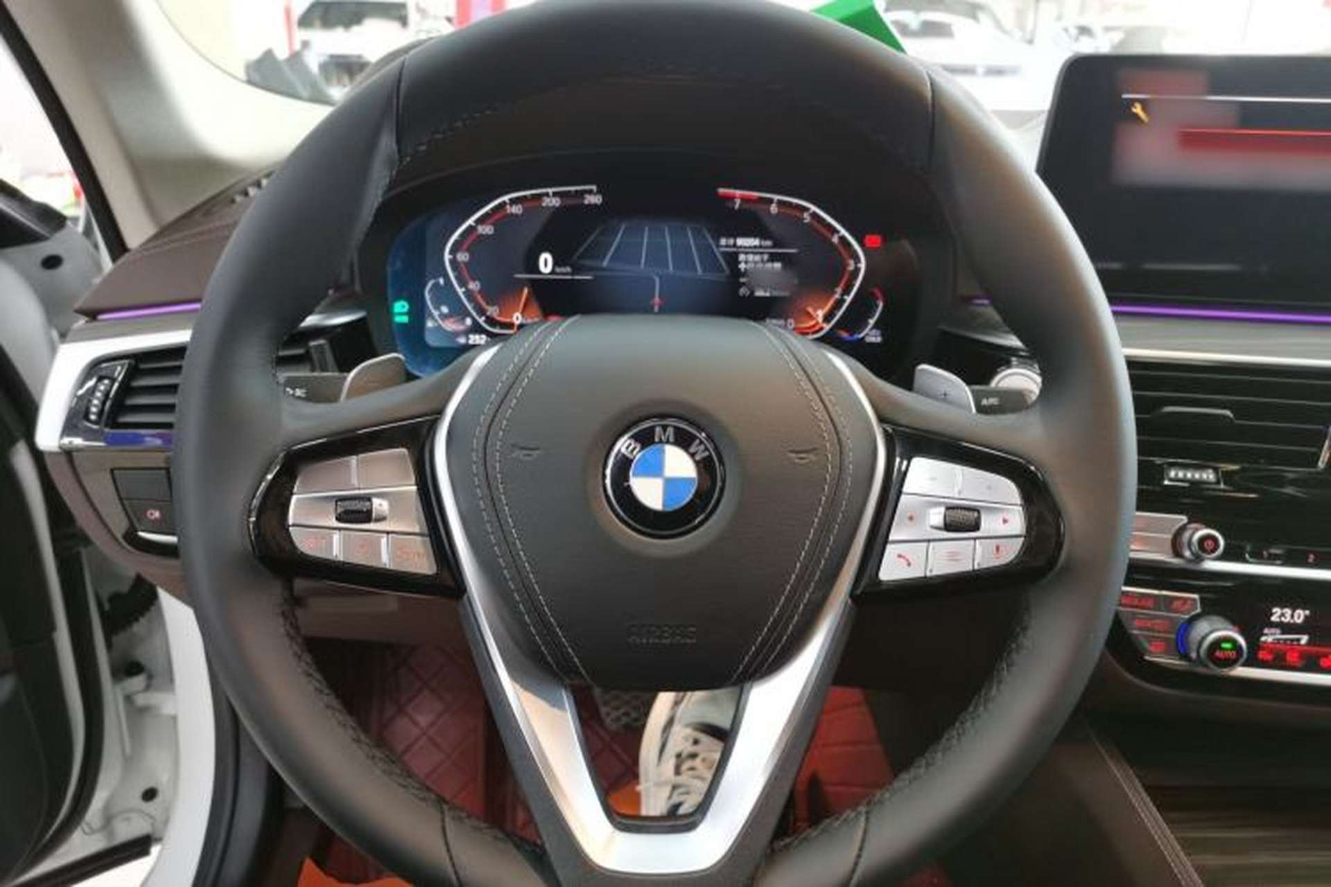 Used BMW 5 Series 2022 Second Facelift 530Li Luxury Edition Premium Package Steering Wheel