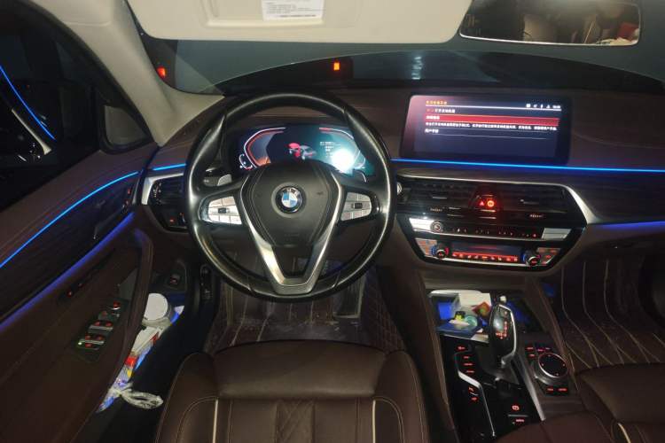 Used BMW 5 Series 2022 Updated 530Li Luxury Edition Premium Package Steering Wheel