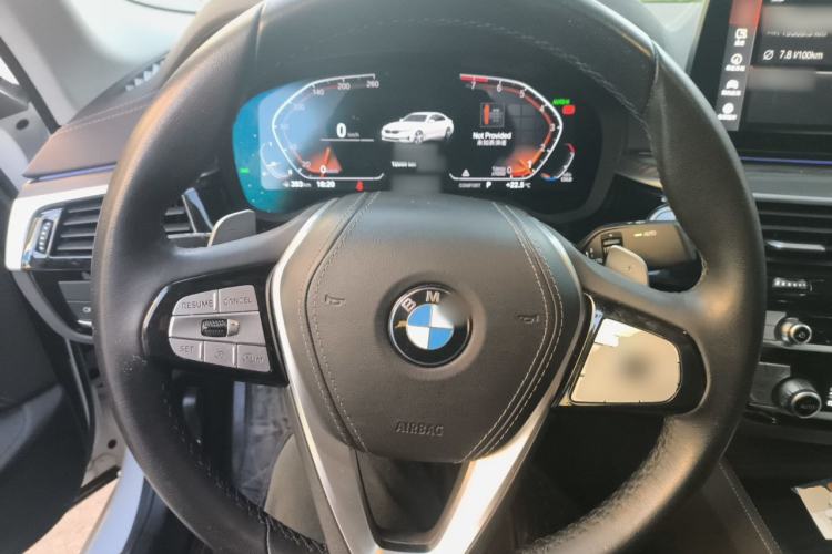 Used BMW 5 Series 2022 Second Facelift 530Li Luxury Edition Premium Package Steering Wheel