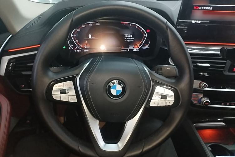 Used BMW 5 Series 2022 Restyled 525Li Luxury Package Steering Wheel