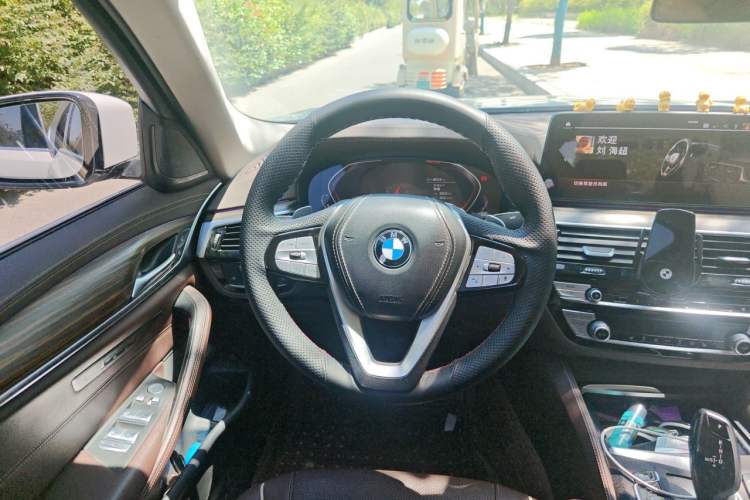 Used BMW 5 Series 2022 530Li Leading Luxury Package Steering Wheel