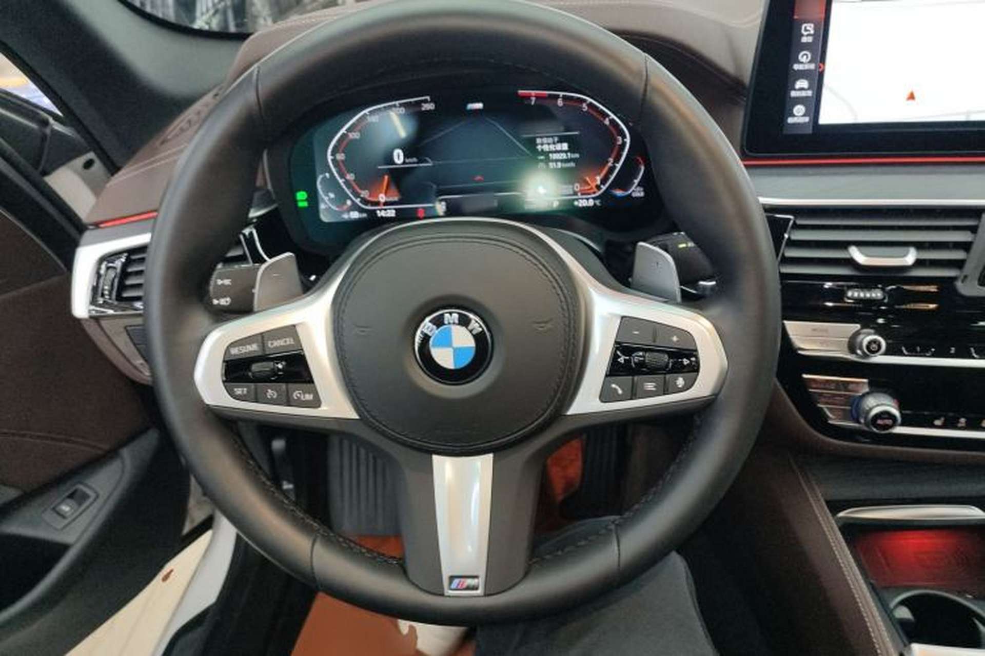 Used BMW 5 Series 2022 Second Facelift 530Li xDrive M Sport Package Steering Wheel