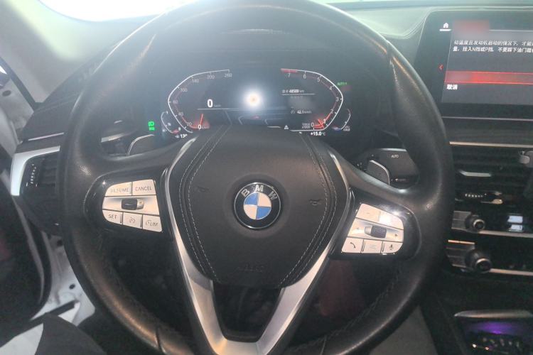 Used BMW 5 Series 2022 Second Facelift 530Li Leading Edition Luxury Package Steering Wheel