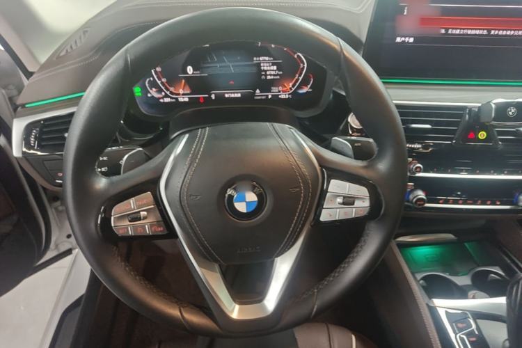 Used BMW 5 Series 2022 Updated 530Li xDrive Luxury Package Steering Wheel