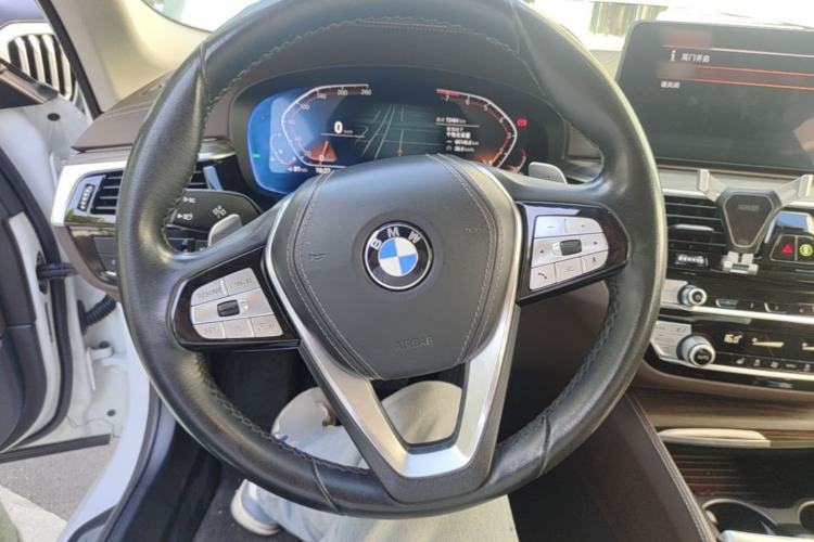 Used BMW 5 Series 2022 530Li Leading Luxury Package Steering Wheel