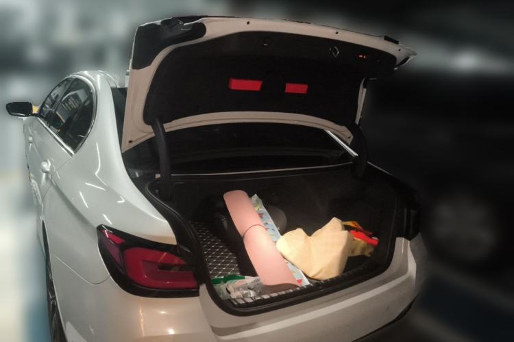 Used BMW 5 Series 2022 Second Facelift 530Li Luxury Version M Sport Package Trunk