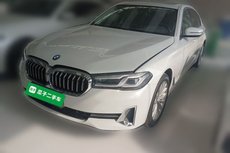 Used BMW 5 Series 2022 Second Facelift 525Li Luxury Package Guazi used car, China used car export, Used car for sale, Used BMW cars, Cheapest cars for sale