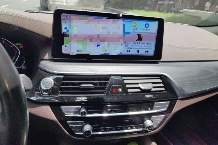 Used BMW 5 Series 2022 Updated 530Li Leading Edition Luxury Package Audio And AC Panel