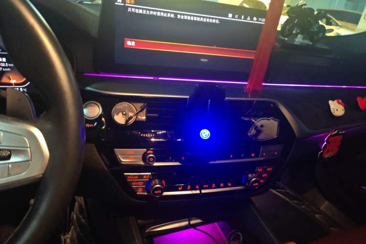 Used BMW 5 Series 2023 530Li Leading Model M Sport Package Audio And AC Panel