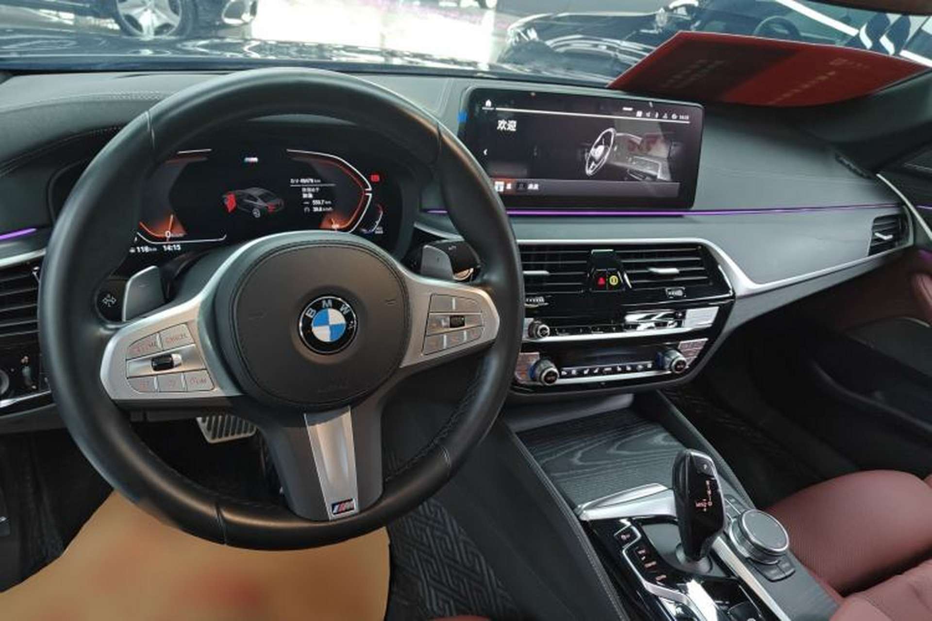 Used BMW 5 Series 2023 530Li Luxury Edition M Sport Package Center Console