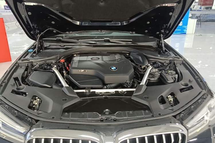 Used BMW 5 Series 2023 530Li Leading Model M Sport Package Engine Bay