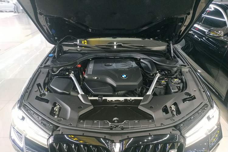 Used BMW 5 Series 2023 530Li Leading Model M Sport Package Engine Bay
