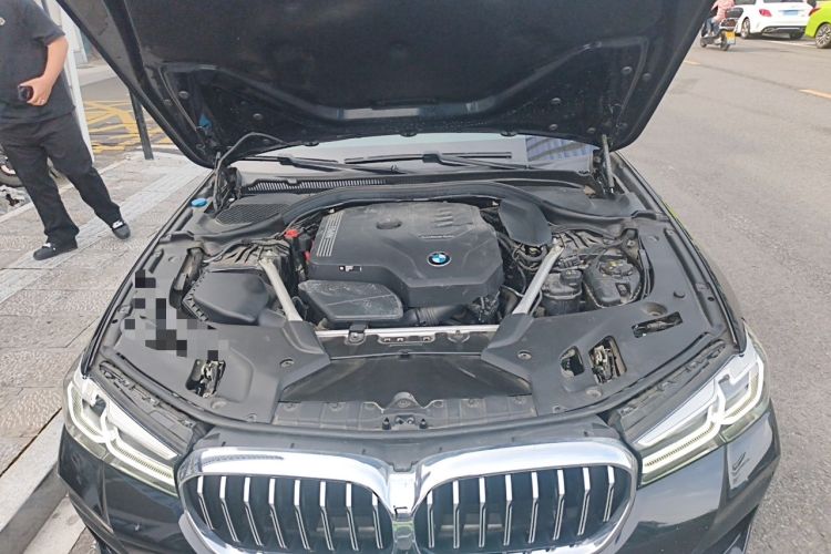 Used BMW 5 Series 2023 530Li Leading Model M Sport Package Engine Bay