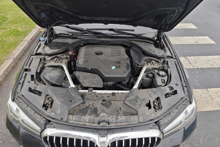 Used BMW 5 Series 2023 530Li Leading Model M Sport Package Engine Bay