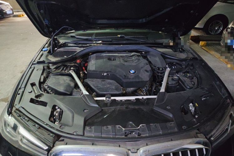 Used BMW 5 Series 2023 530Li Leading Model M Sport Package Engine Bay