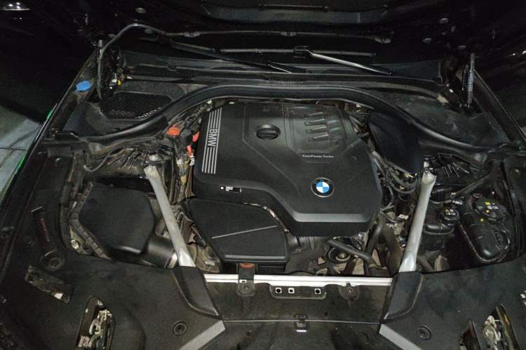 Used BMW 5 Series 2023 530Li Leading Model M Sport Package Engine Bay