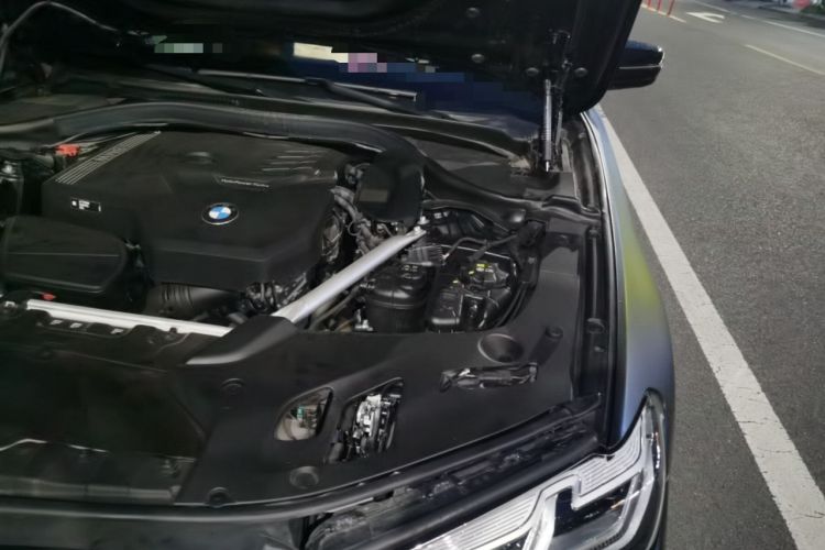 Used BMW 5 Series 2023 530Li Luxury Edition M Sport Package Engine Bay Left