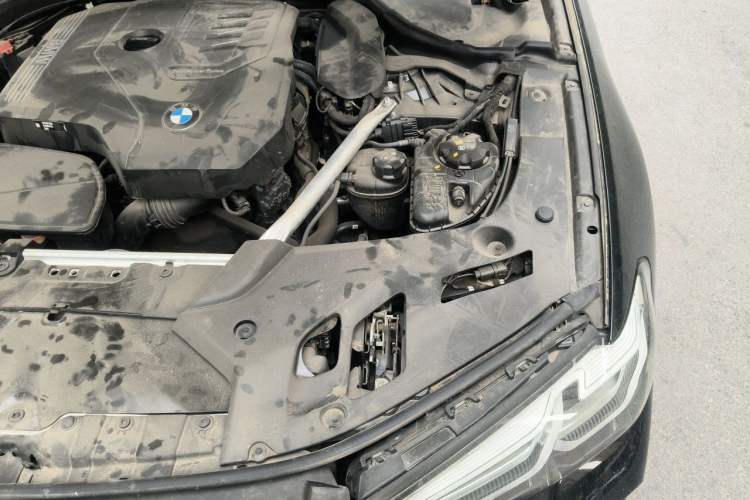 Used BMW 5 Series 2023 530Li Luxury Edition M Sport Package Engine Bay Left
