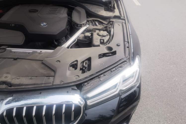 Used BMW 5 Series 2023 530Li xDrive M Sport Package Engine Bay Left