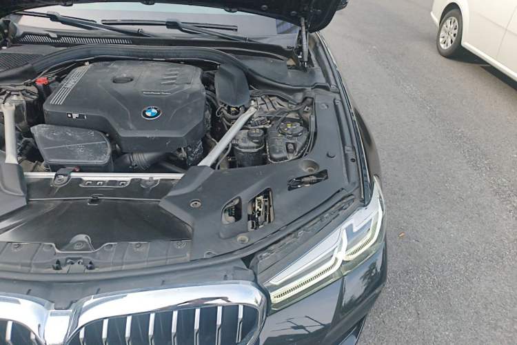 Used BMW 5 Series 2023 530Li Leading Model M Sport Package Engine Bay Left