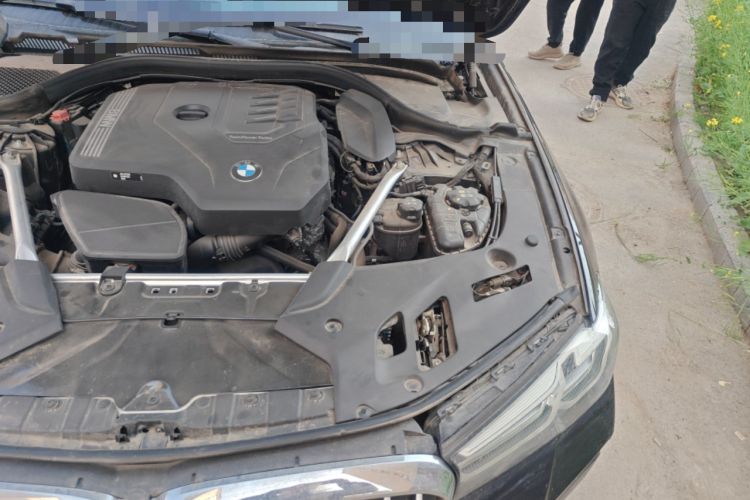 Used BMW 5 Series 2023 530Li Leading Model M Sport Package Engine Bay Left
