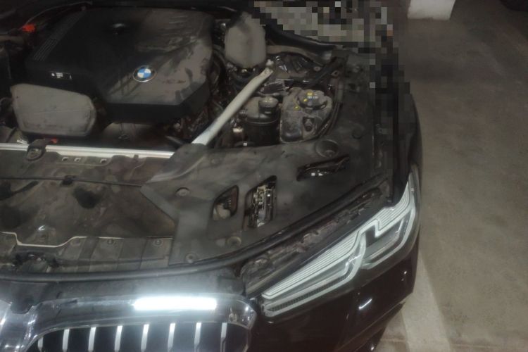 Used BMW 5 Series 2023 530Li Leading Model M Sport Package Engine Bay Left