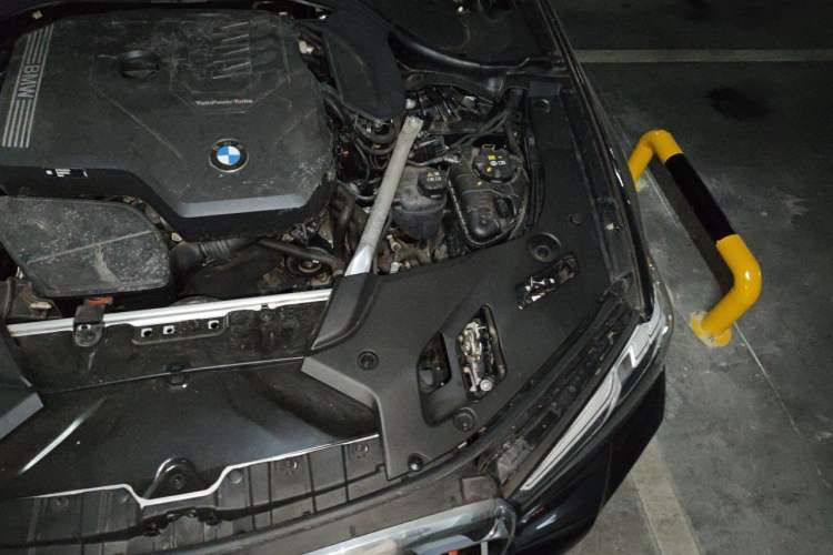 Used BMW 5 Series 2023 530Li Luxury Edition M Sport Package Engine Bay Left
