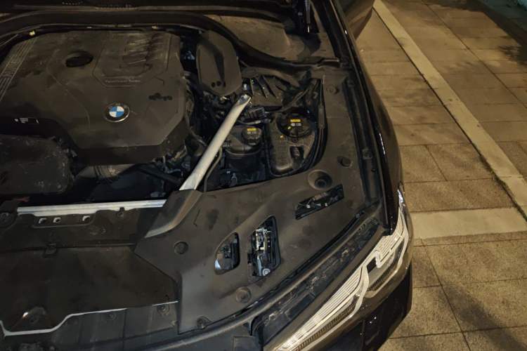 Used BMW 5 Series 2023 Restyled 530Li Luxury Edition M Sport Package Engine Bay Left