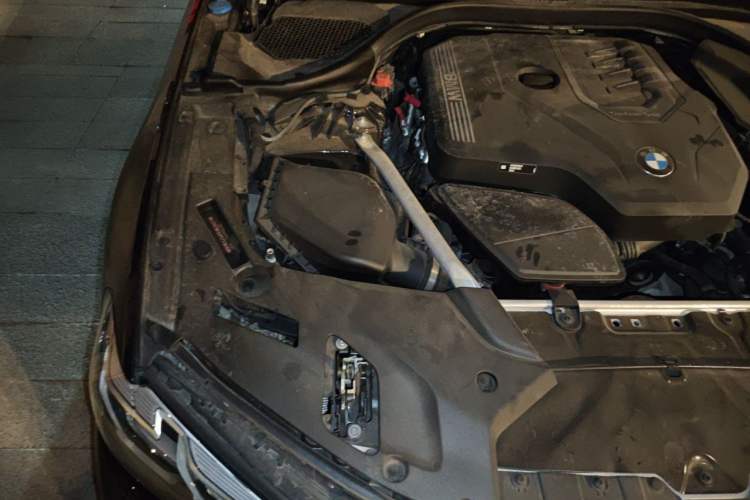 Used BMW 5 Series 2023 Restyled 530Li Luxury Edition M Sport Package Engine Bay Right