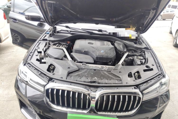 Used BMW 5 Series 2023 530Li Leading Model M Sport Package Engine Bay