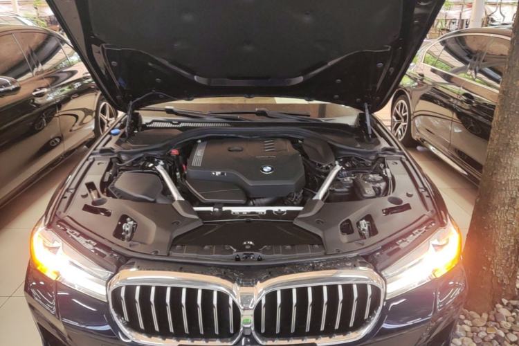 Used BMW 5 Series 2023 530Li Leading Model M Sport Package Engine Bay