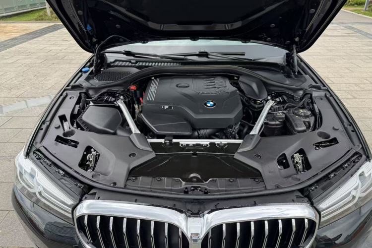 Used BMW 5 Series 2023 530Li Leading Edition Luxury Package Engine Bay