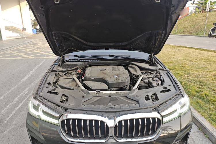 Used BMW 5 Series 2023 530Li Leading Edition Luxury Package Engine Bay