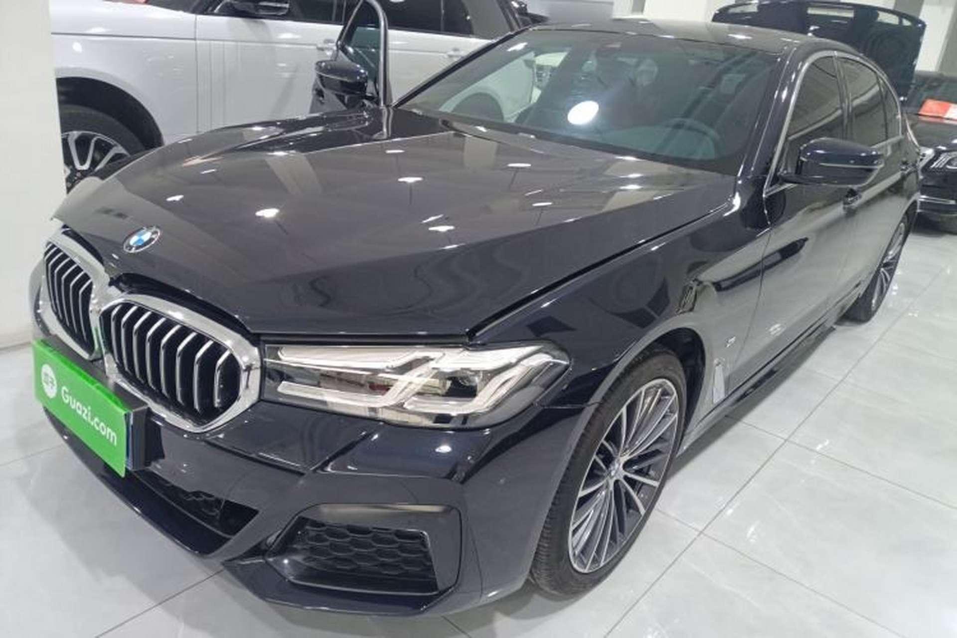 Used BMW 5 Series 2023 530Li Leading Model M Sport Package Front Left 45 Deg