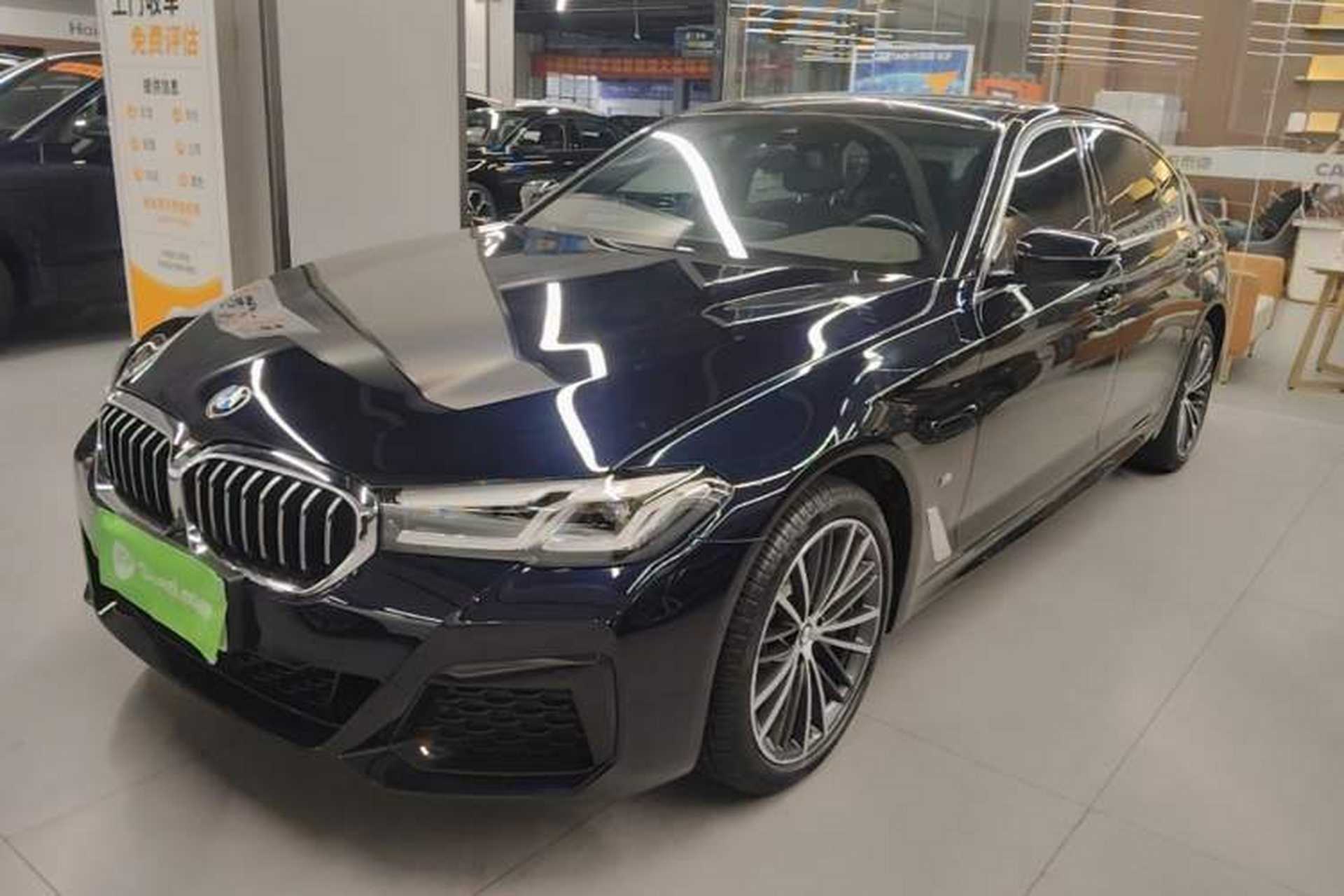 Used BMW 5 Series 2023 530Li Leading Model M Sport Package Front Left 45 Deg