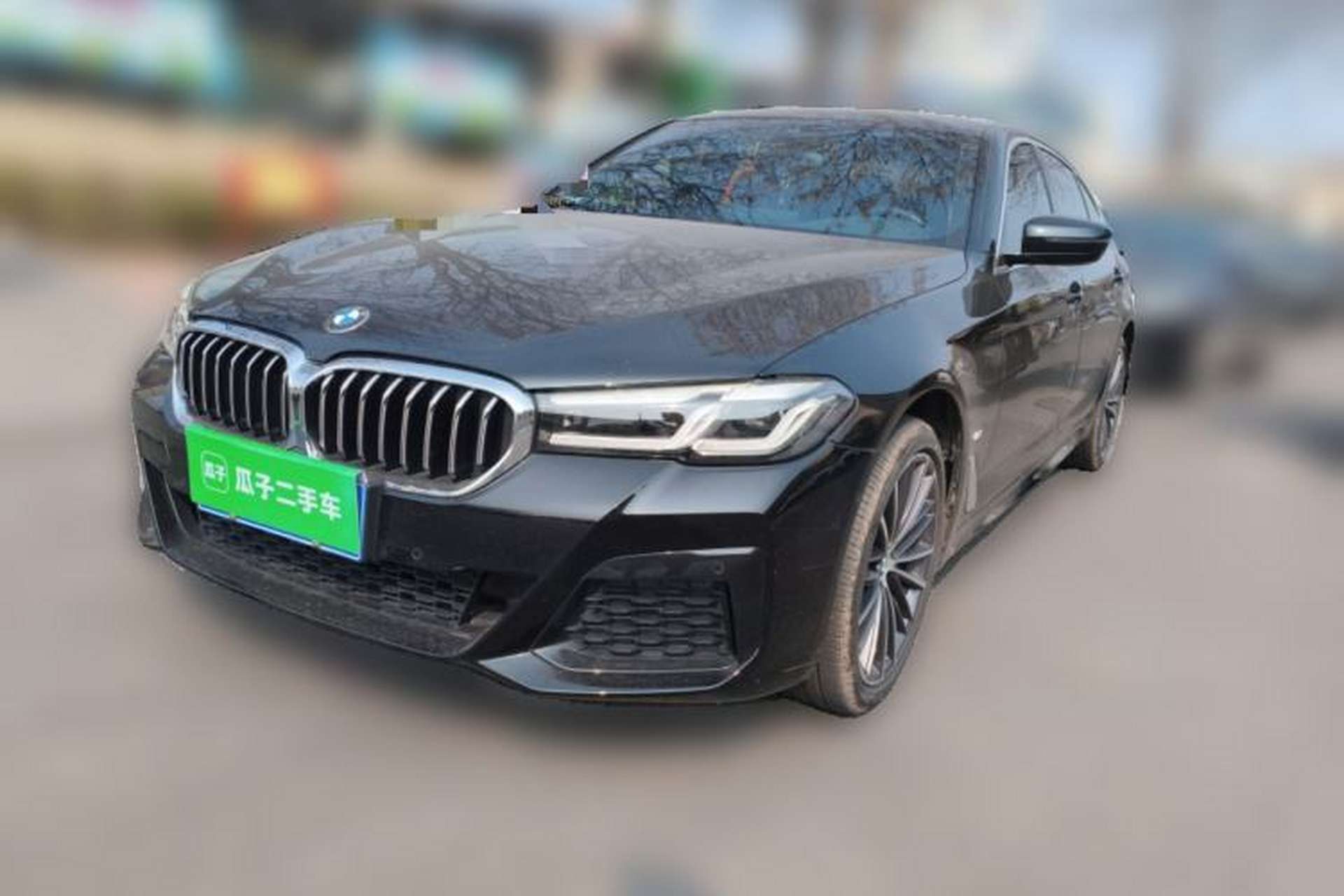 Used BMW 5 Series 2023 530Li Leading Model M Sport Package Front Left 45 Deg
